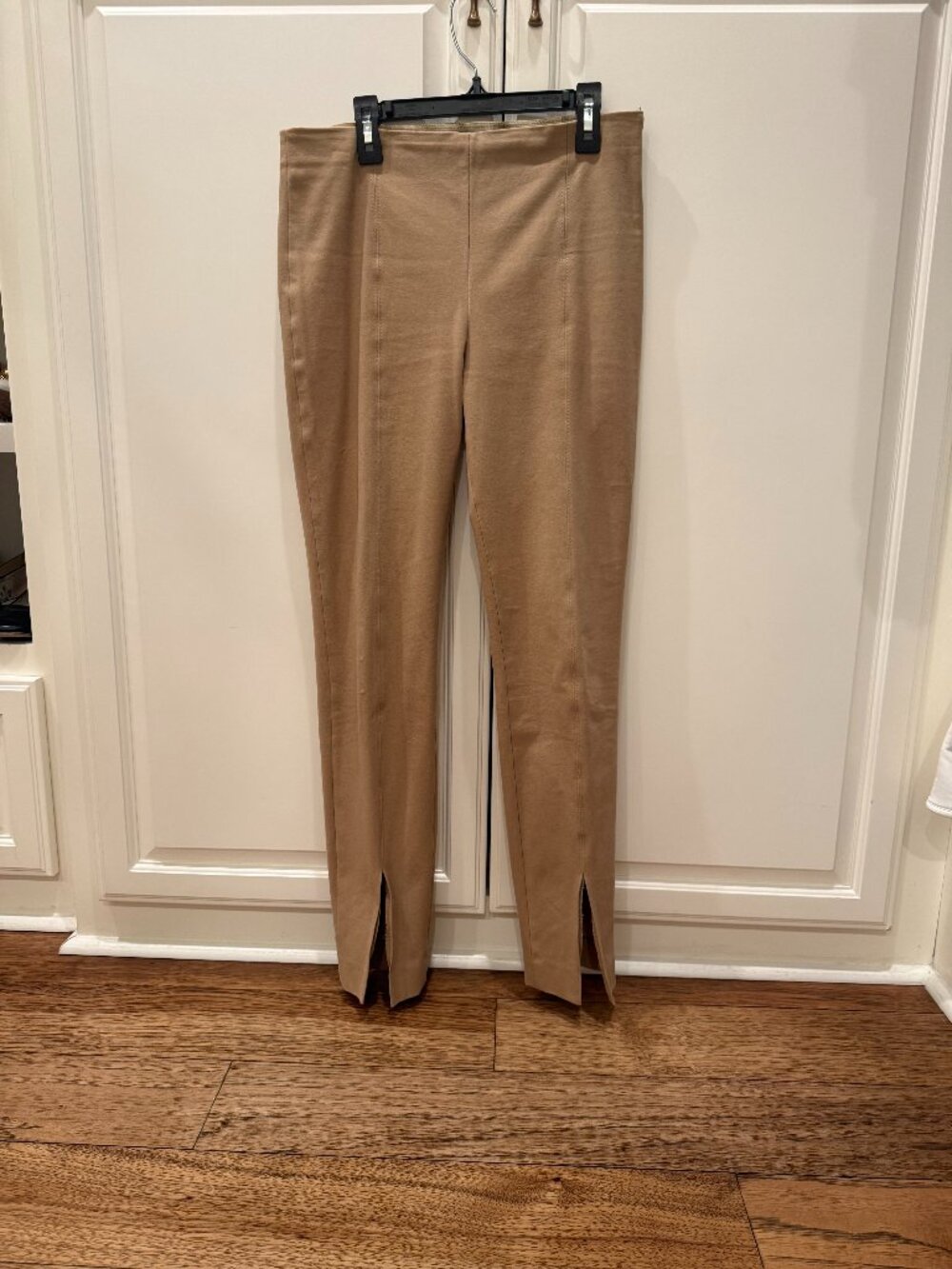 Theory Khaki Stretch Trousers